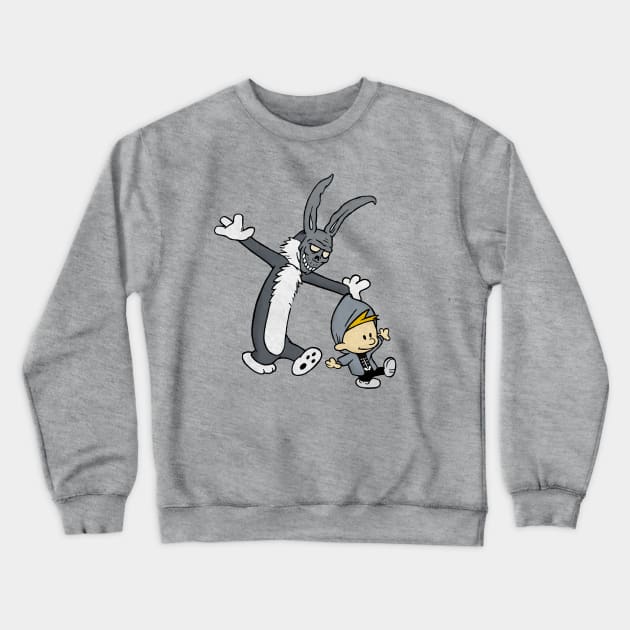 Donnie Darko / Calvin Hobbes Crewneck Sweatshirt by Woah_Jonny